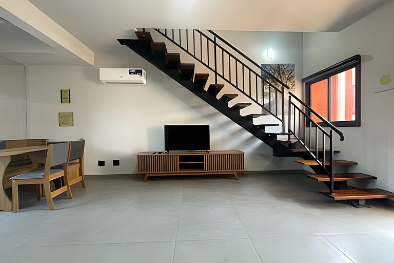 Casa Duplex – Ar, Quintal e Churrasqueira RP01